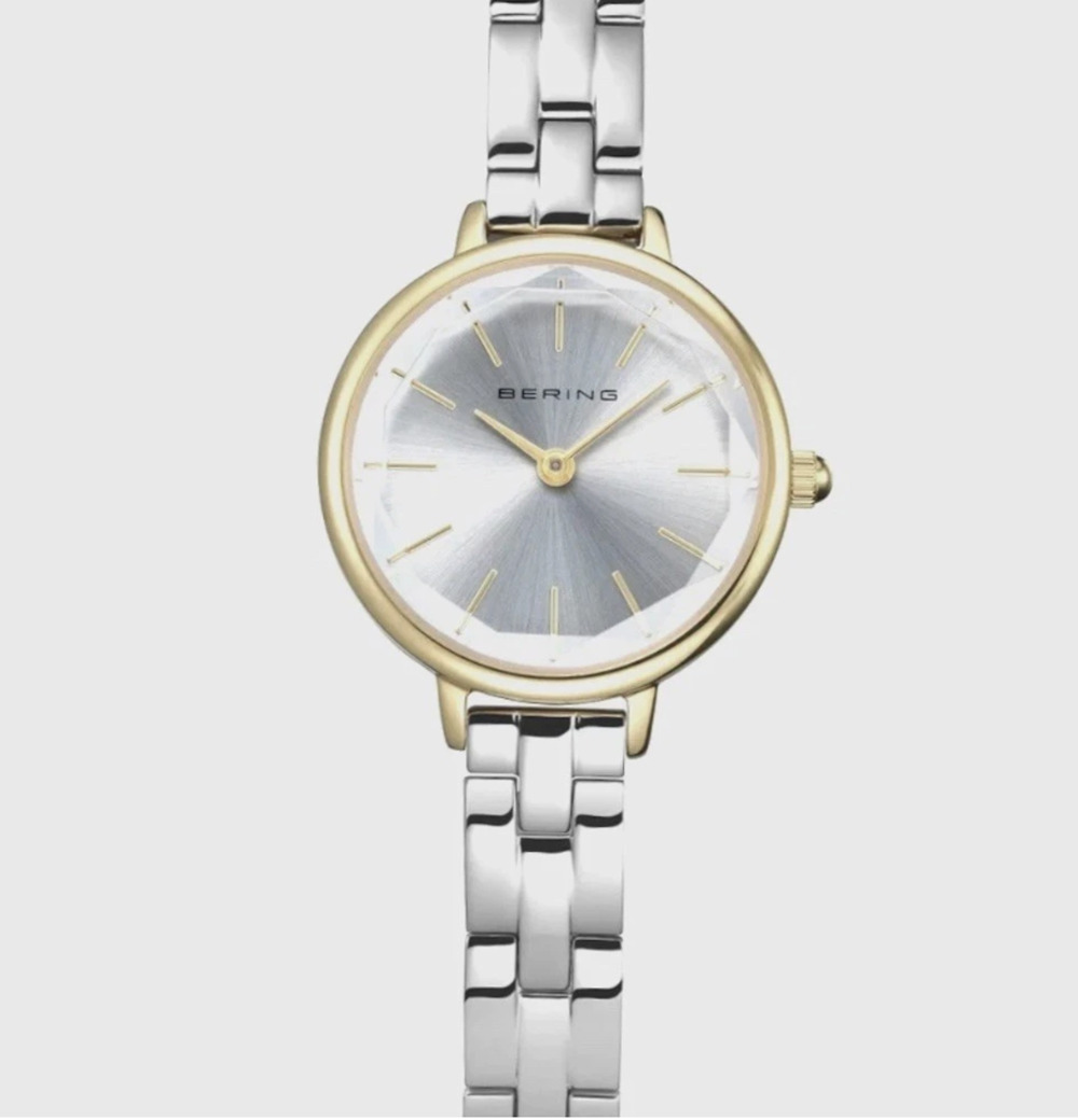 Bering Women's Two Tone Stainless Steel Quartz Watch 11024-710-C - New In Box